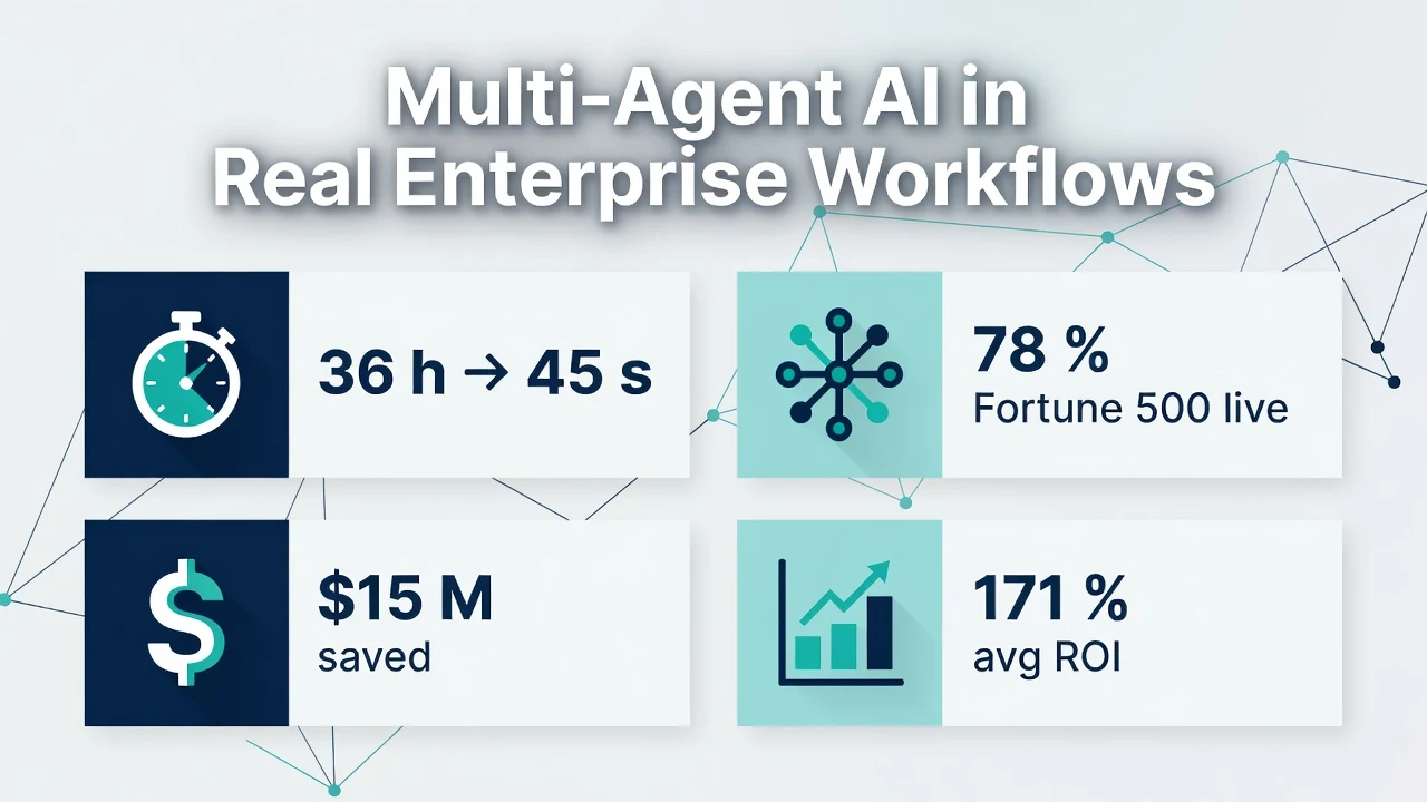 Multi-Agent AI in Real Enterprise Workflows