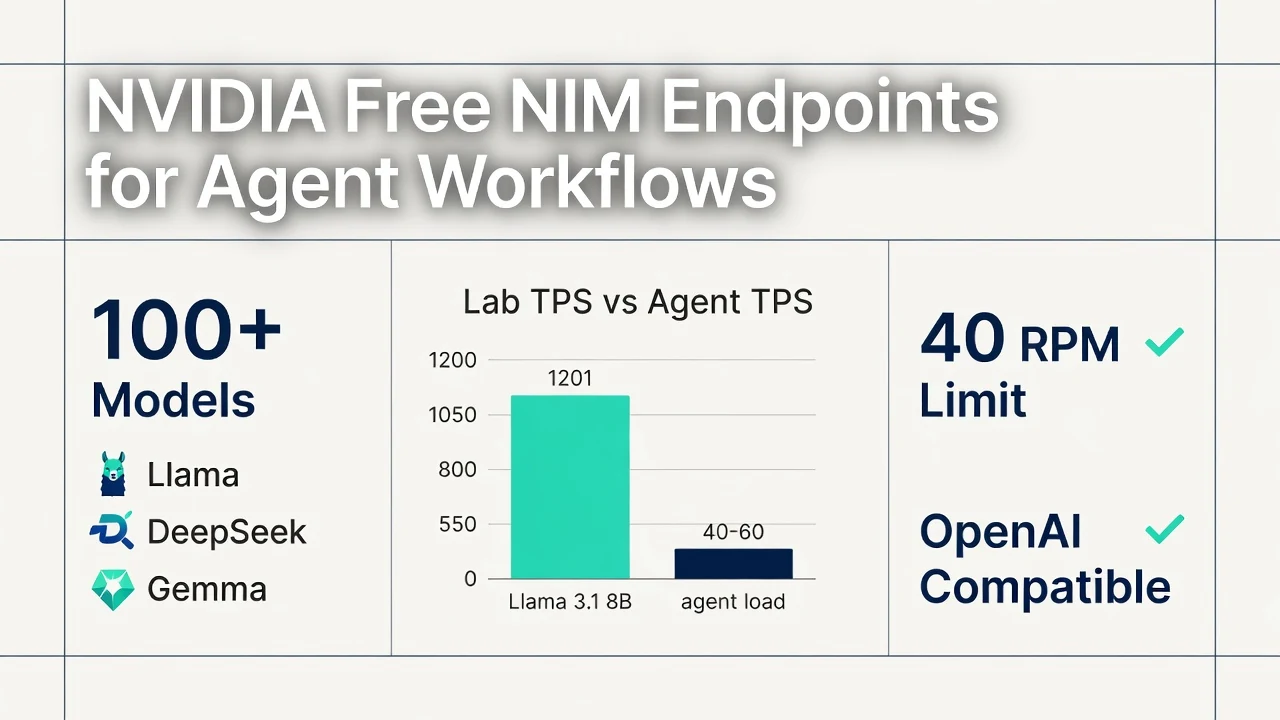 NVIDIA Free NIM Endpoints for Agent Workflows