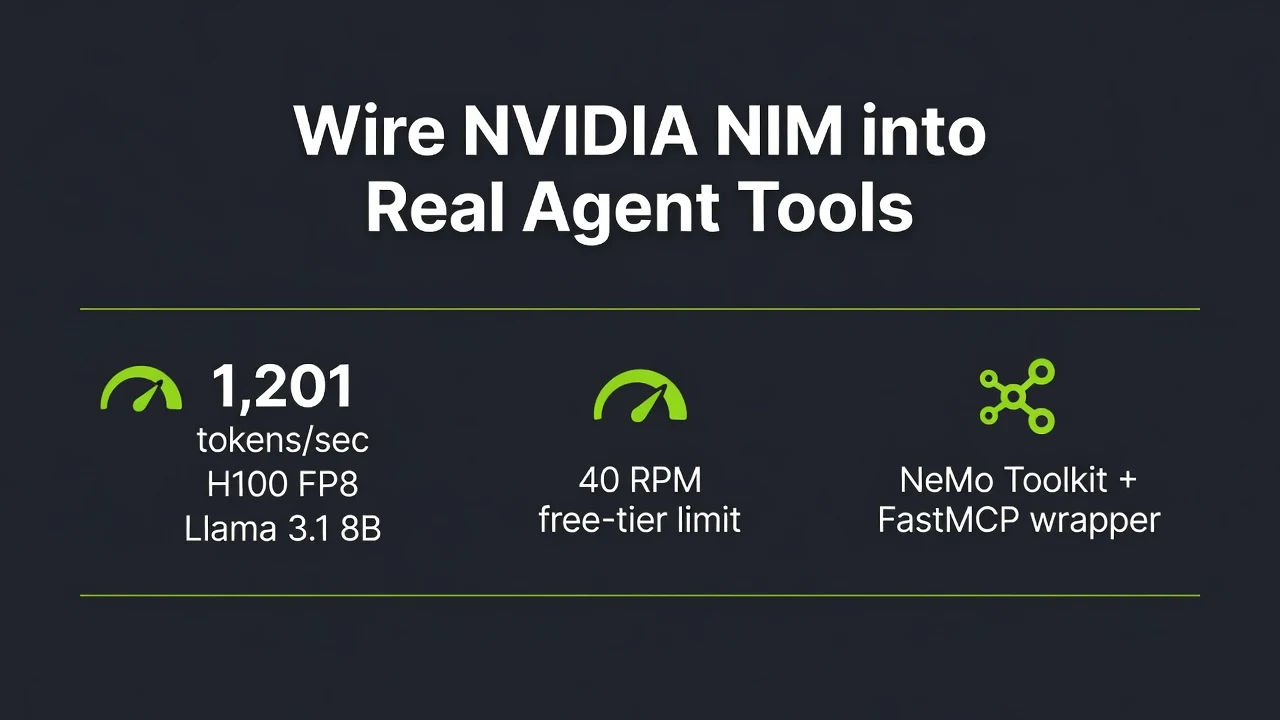 Wire NVIDIA NIM into Real Agent Tools